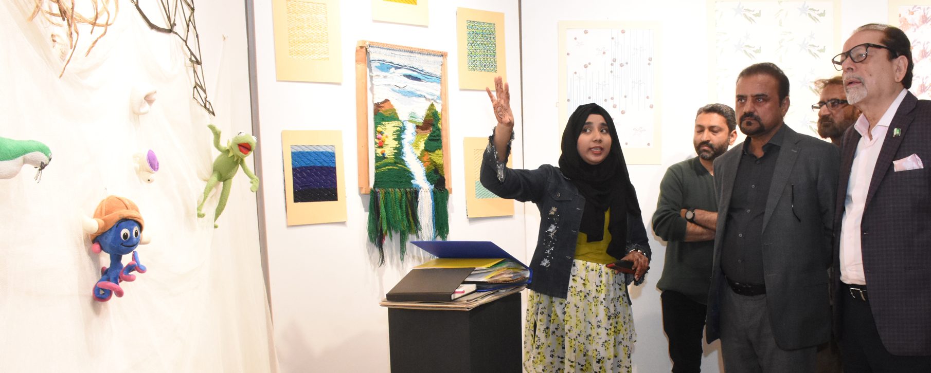 You are currently viewing Arts Council of Pakistan Karachi  Celebrates remarkable talents in 3rd year mini thesis display 2024