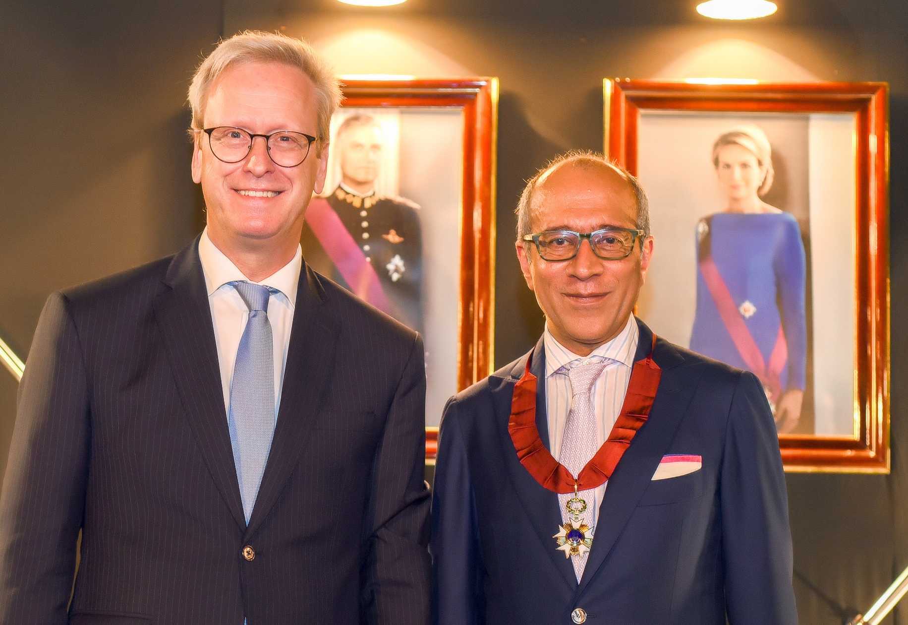 You are currently viewing Mohammed Rajpar conferred with the prestigious Commander of the Order of the Crown.