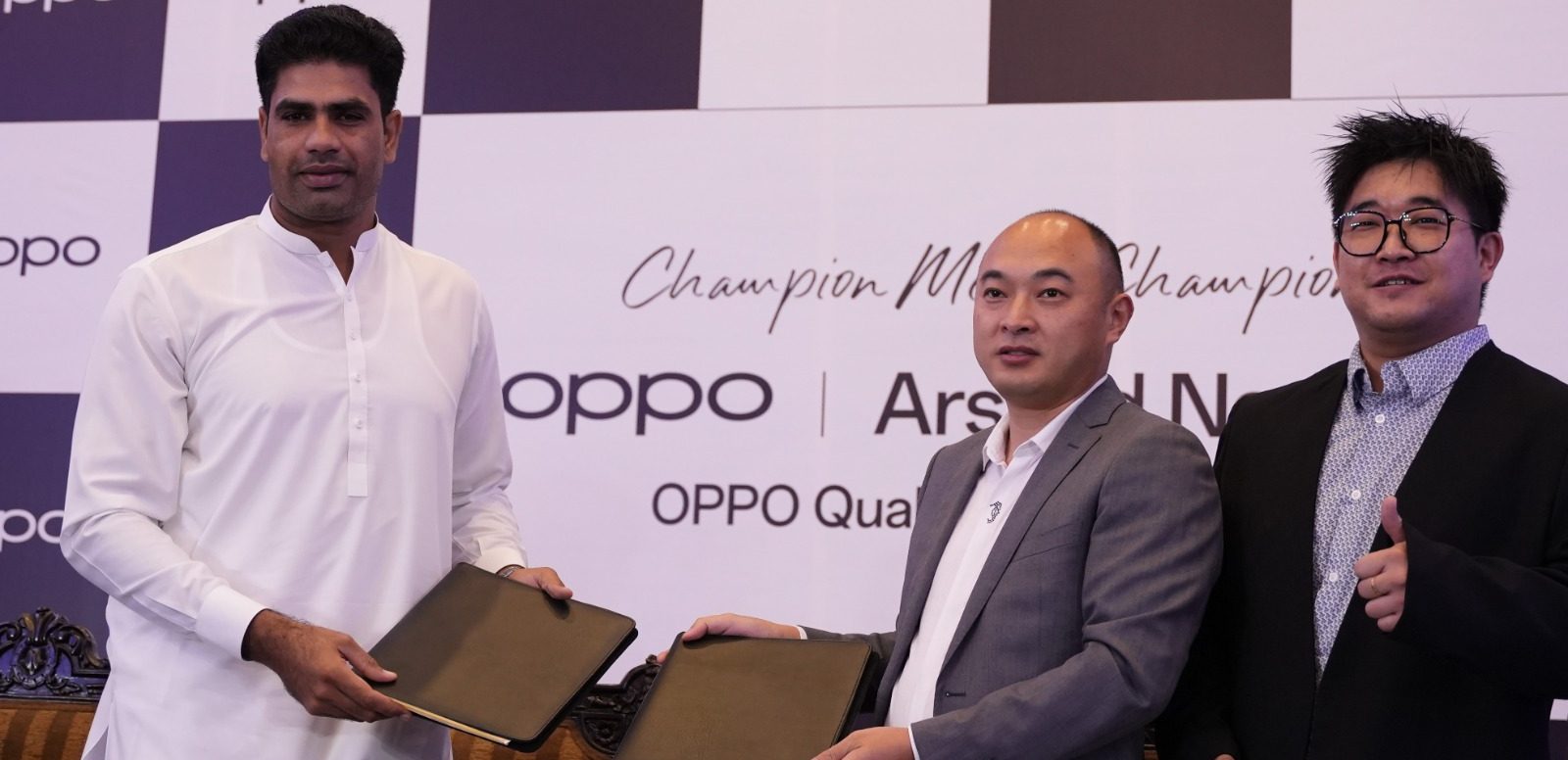 You are currently viewing OPPO appointed Arshad Nadeem as their Quality Ambassador