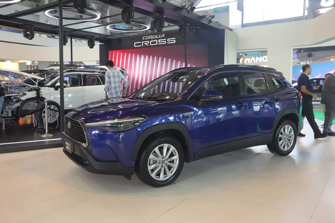 You are currently viewing IMC exhibits their Toyota Corolla Cross at Pakistan Auto Show (PAPS) 2024