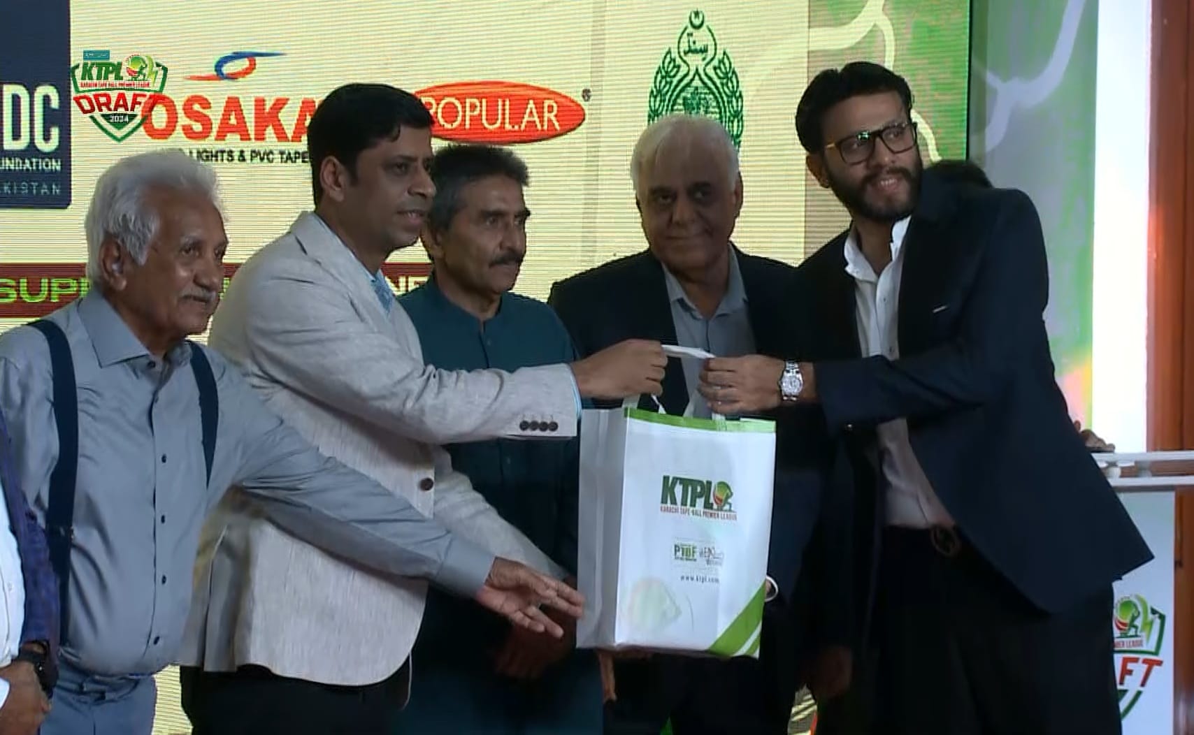 You are currently viewing The Karachi Tape-ball Premier League (KTPL) unveiled at Governor House