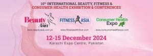 Read more about the article Beauty, Fitness & Consumer Health Asia to be held in Karachi on Dec 12-15