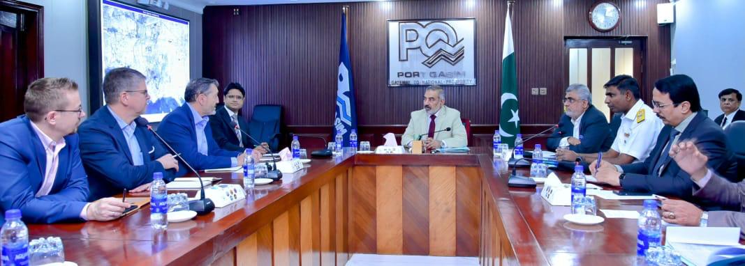 You are currently viewing ADB team visited the Port Qasim on port-rail connectivity project