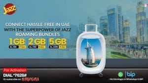 Read more about the article Jazz launches affordable UAE data roaming bundles