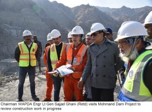 Read more about the article Chairman WAPDA visits Mohmand Dam