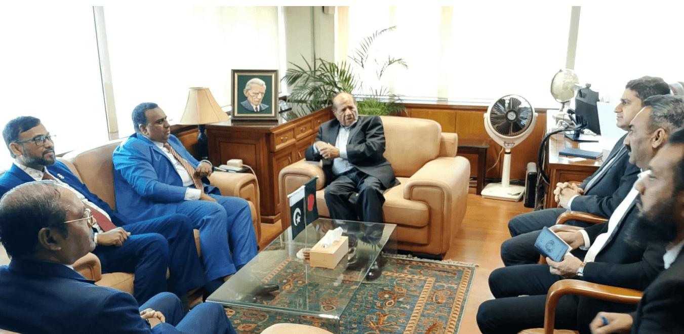 You are currently viewing Bangladesh High Commissioner meets PNSC Chairman to strengthen bilateral trade relations