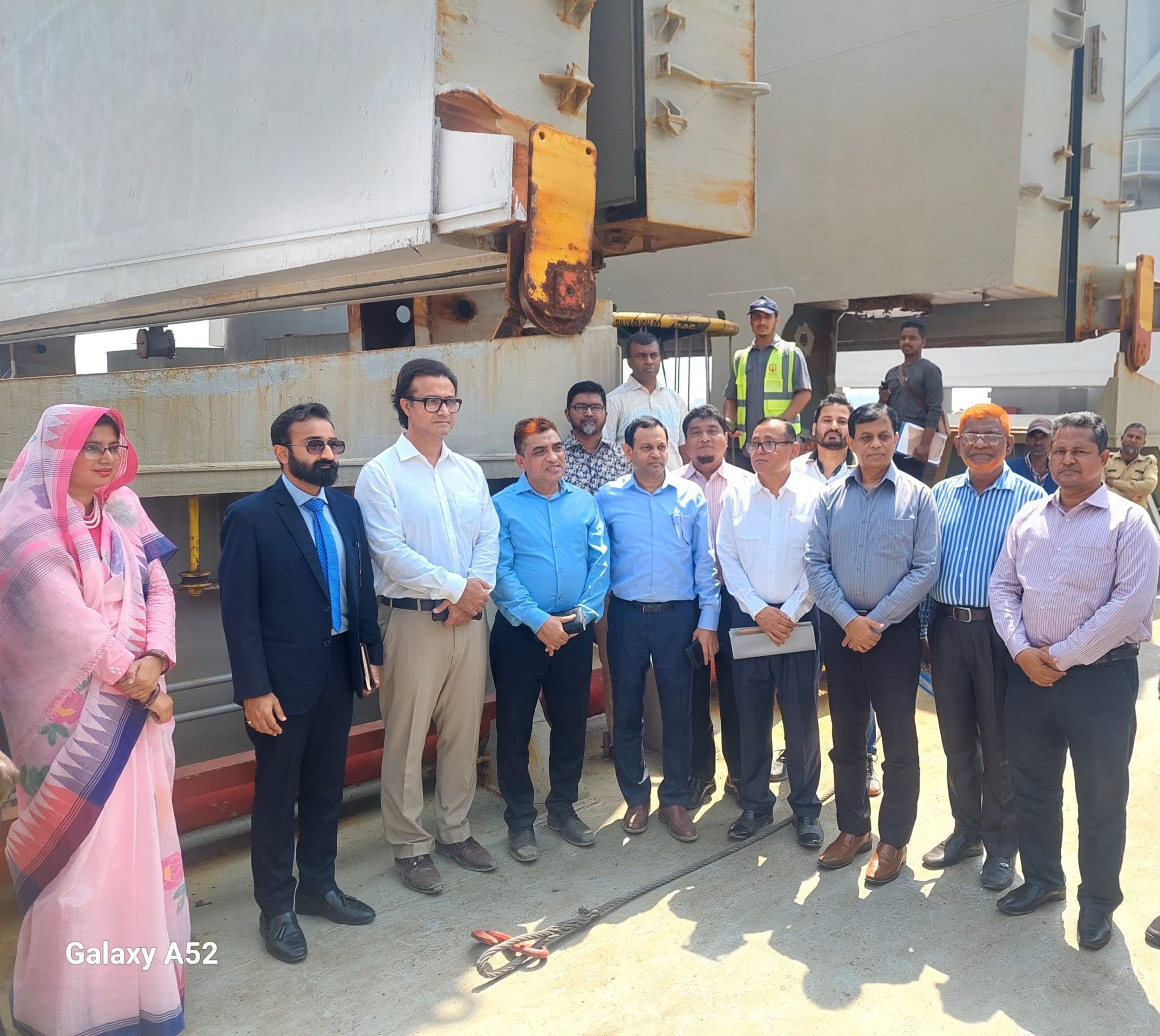 You are currently viewing A PNSC vessel laden with rice has arrived at Chittagong Port