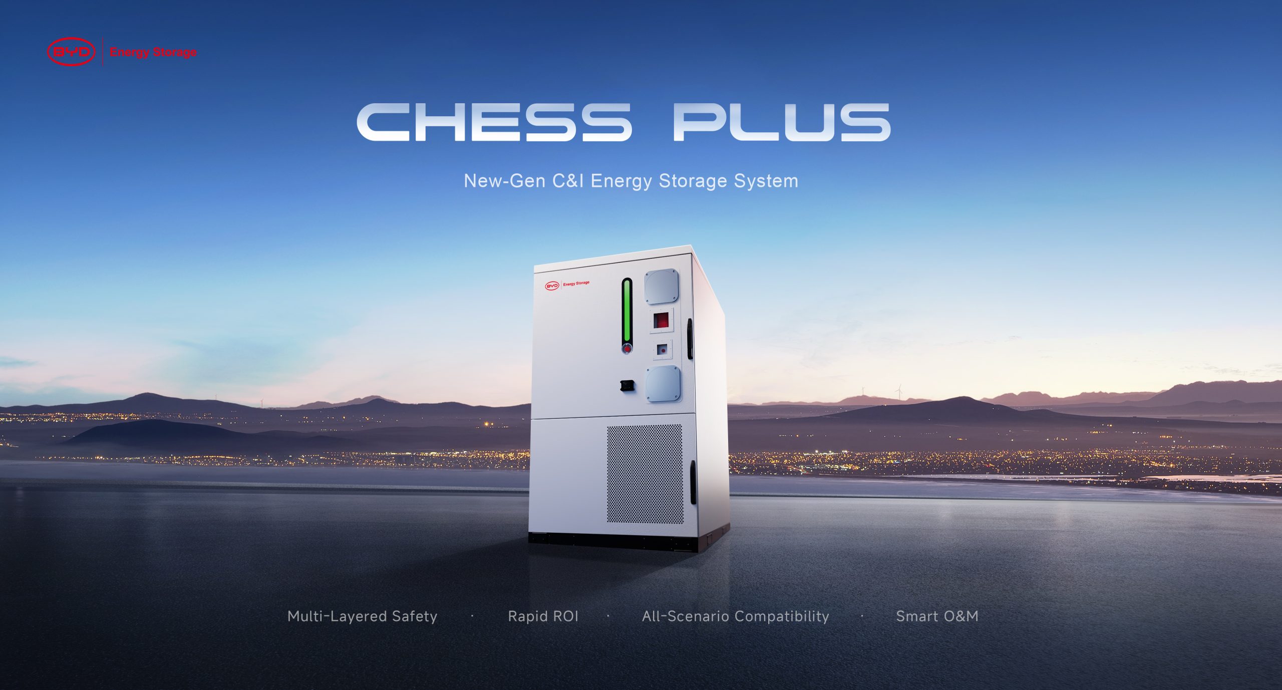 You are currently viewing BYD Energy storage launches Chess Plus for C&I Energy Storage in China