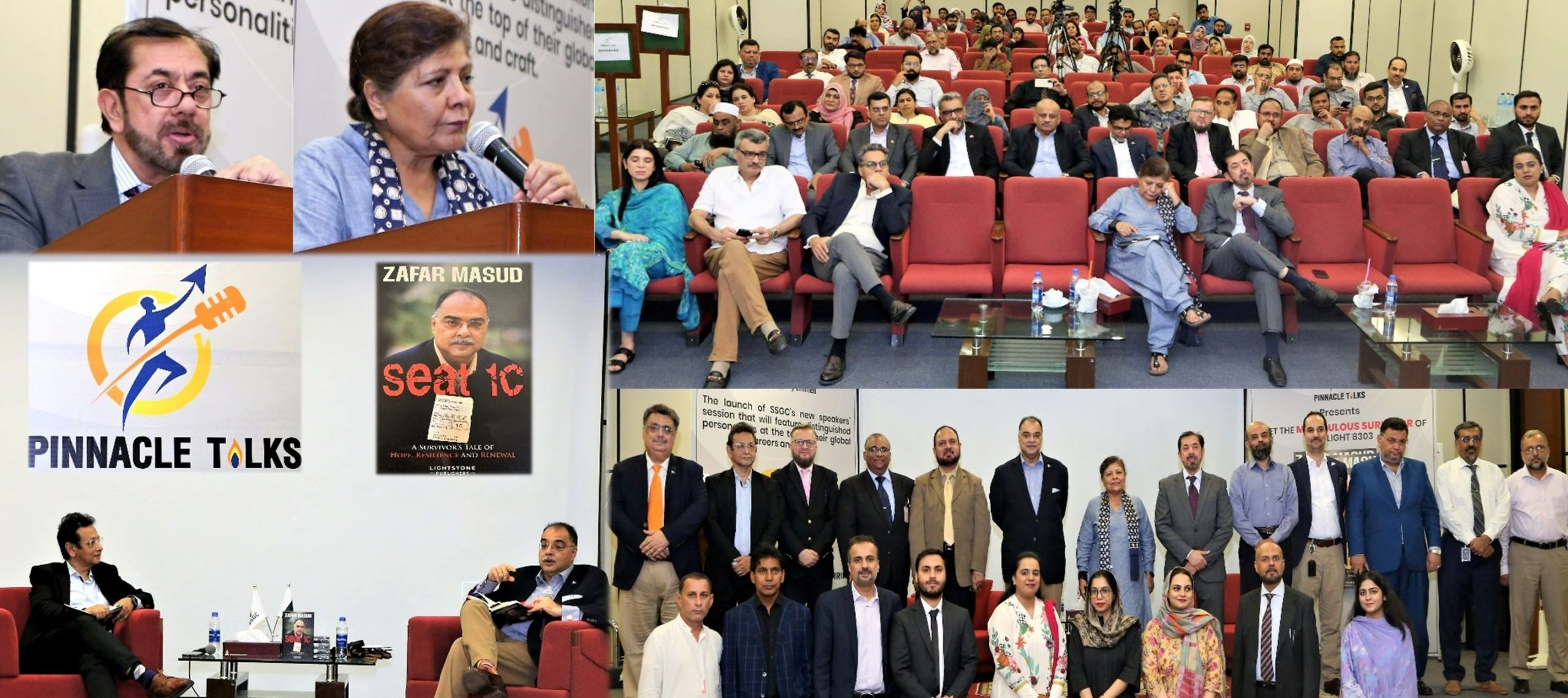 You are currently viewing Zafar Masud runs through emotional moments of his survival from PIA’s plane crash in SSGC’s Pinnacle-Talks.