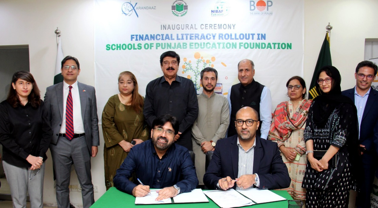 You are currently viewing PEF, Karandaaz, NIBAF Pakistan, and BOP launch financial literacy initiative in Punjab Schools