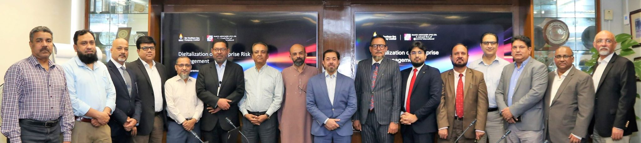 Ghani Rind Ssgc SSGC signs contract with FAMCO for digital transformation of its ERM ...