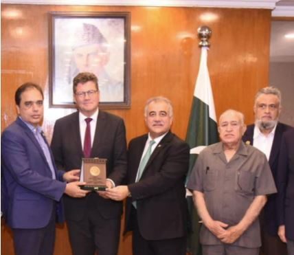 You are currently viewing FPCCI welcomes Thomas E. Schultze as the Consul General of Germany in Karachi