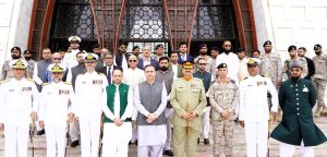 Read more about the article Junaid Anwar Chaudhry, Chairman KPT,  paid a solemn tribute to Quaid-e-Azam Muhammad Ali Jinnah
